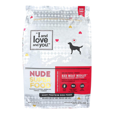 I And Love And You I And Dog Kibble Red Meat - 23 Lb. - Orca Market