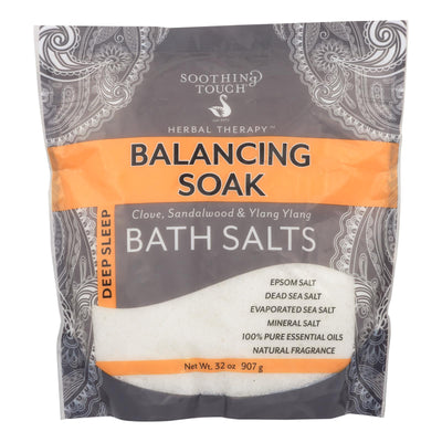 Soothing Touch Bath Salts - Balancing Soak - 32 Oz - Orca Market