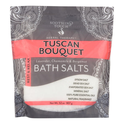 Soothing Touch Bath Salts - Rest & Relax Tuscan Bouquet - 32 Oz - Orca Market