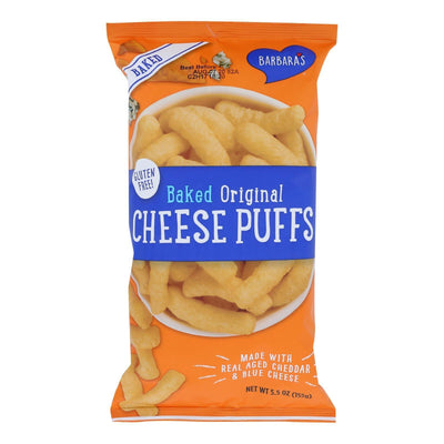 Barbara's Bakery - Baked Original Cheese Puffs - Case Of 12 - 5.5 Oz. - Orca Market