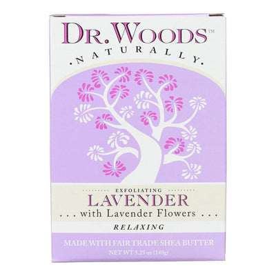 Dr. Woods Castile Bar Soap Lavender - 5.25 Oz - Orca Market