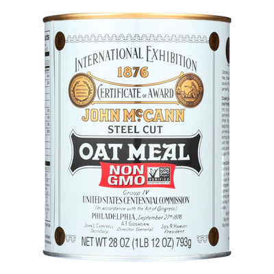 Mccann's Irish Oatmeal Irish Oatmeal Tin - Case Of 12 - 28 Oz. - Orca Market