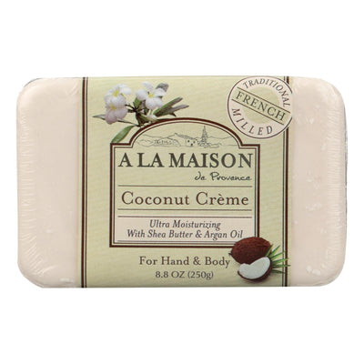 A La Maison - Bar Soap - Coconut Creme - 8.8 Oz - Orca Market