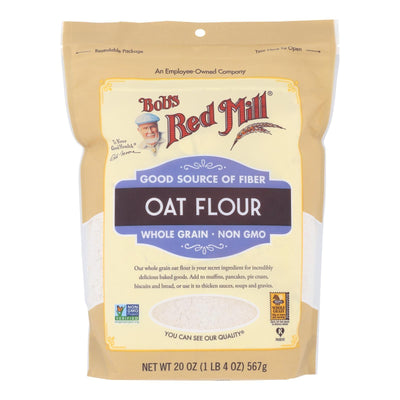 Bob's Red Mill - Flour Oat Whole Grain - Case Of 4-20 Oz - Orca Market