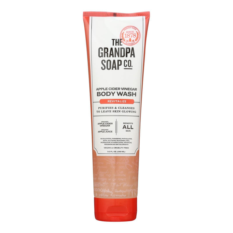 Grandpa Soap - Body Wash Apple Cider - 1 Each - 9.5 Oz - Orca Market