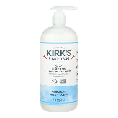 Kirk's Natural - 3-in-1 Cleanser Originl Frsh - 32 Fz - Orca Market