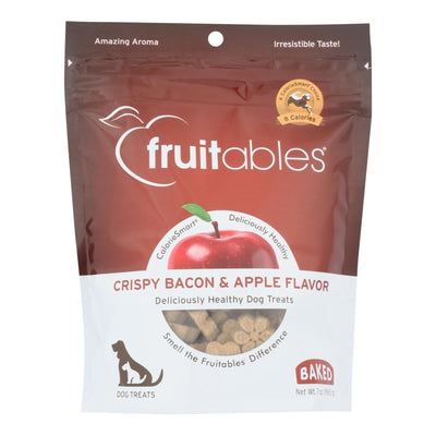 Fruitables - Dog Trts Crunch Bacon Apple - Case Of 8 - 7 Oz - Orca Market