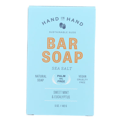 Hand In Hand - Bar Soap Sea Salt - Each Of 1-5 Oz - Orca Market