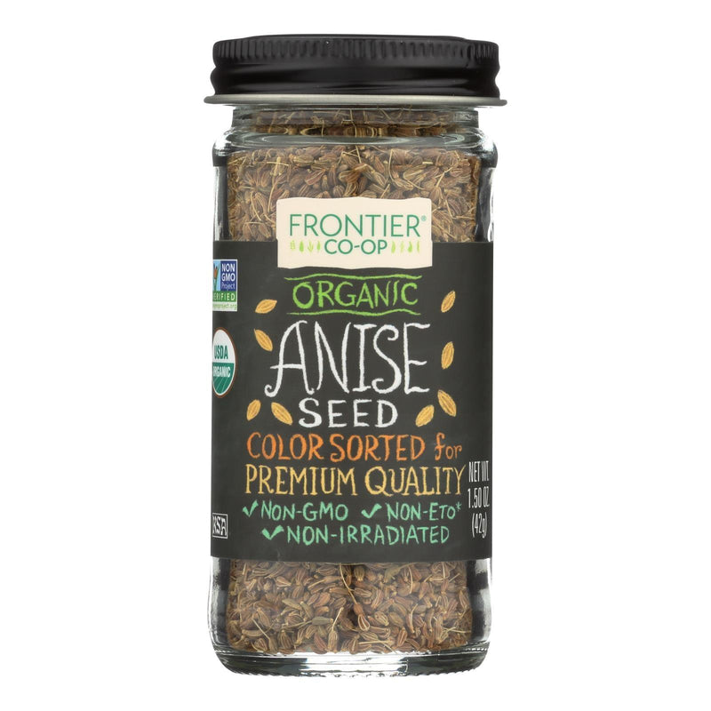 Frontier Natural Products Coop - Anise Seed Whole - 1 Each-1.50 Oz - Orca Market