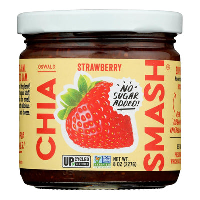 Oswald - Jam Chia Smash Strawberry - Case Of 6-8 Oz - Orca Market