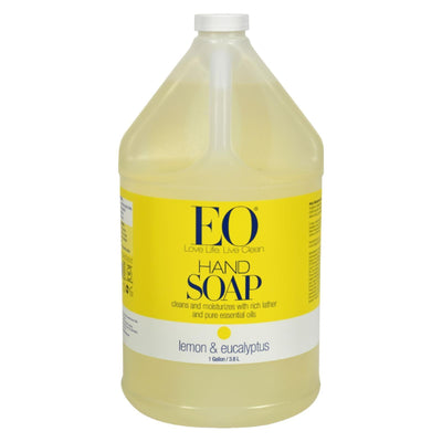 Eo Products - Liquid Hand Soap Lemon And Eucalyptus - 1 Gallon - Orca Market