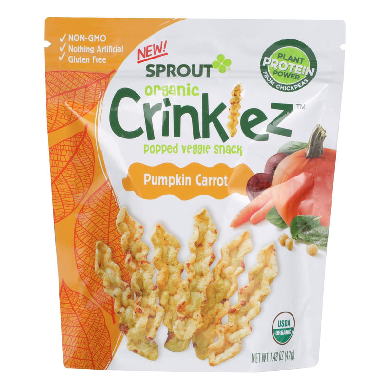 Sprout - Crinklez Pumpkin Carrot - Case Of 6-1.48 Oz - Orca Market