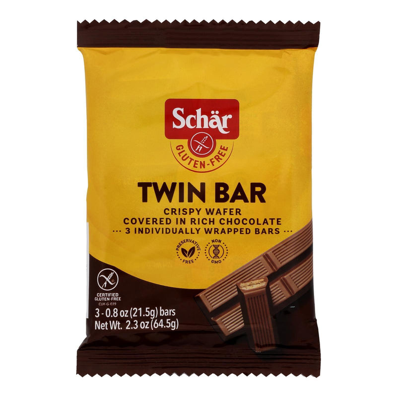 Schar - Bars Twin Bars Gl - Case Of 14 - 2.3 Oz - Orca Market