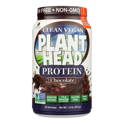 Genceutic Naturals Plant Head Protein - Chocolate - 1.7 Lb - Orca Market