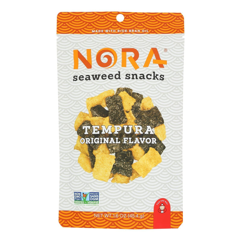 Nora Snacks - Tempura Original - Case Of 12 - 1.6 Oz - Orca Market