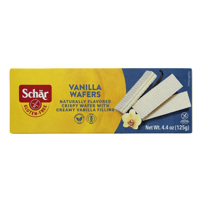 Schar Vanilla Wafers Gluten Free - Case Of 12 - 4.4 Oz. - Orca Market