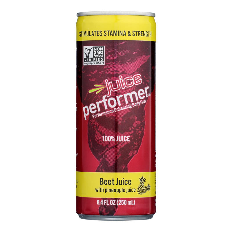 Juice Performer - Juice Beet & Pineapple Juice - Case Of 12 - 8.4 Oz - Orca Market