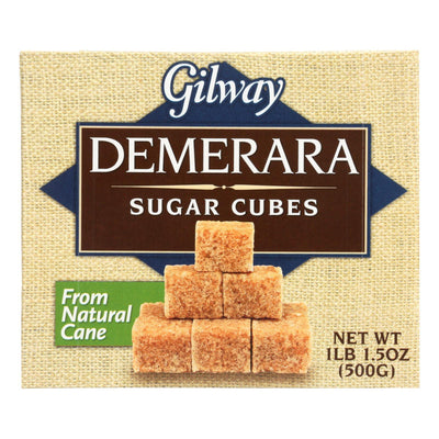 Gilway Demerara Sugar Cubes - Case Of 10 - 17.5 Oz. - Orca Market