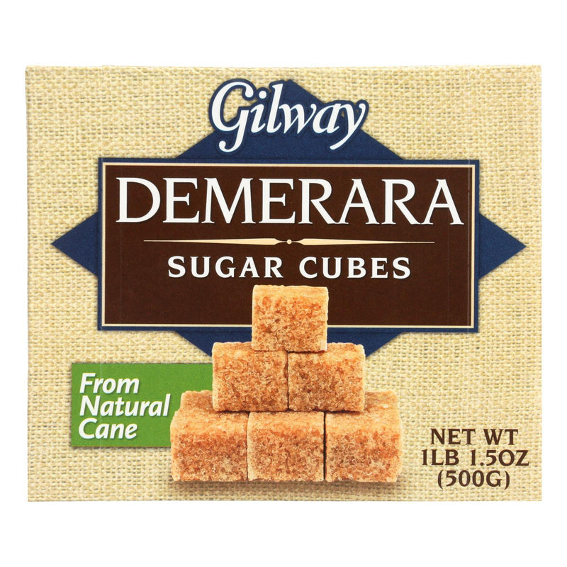 Gilway Demerara Sugar Cubes - Case Of 10 - 17.5 Oz. - Orca Market