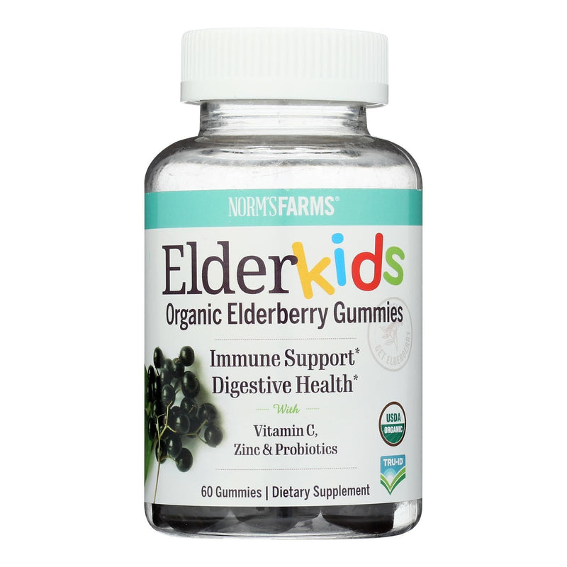 Norms Farms - Gummies Elderberry Kids Probiotic - 1 Each 1-60 Ct - Orca Market