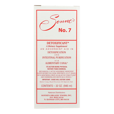 Sonne's Detoxification No 7 - 32 Fl Oz - Orca Market