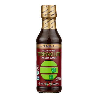 San-j - Teriyaki Sauce Lite - Case Of 6-10 Fz - Orca Market