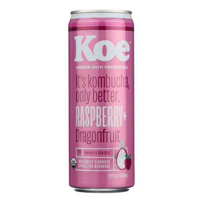 Koe Kunbucha - Kombucha Raspberry Drgnfrt - Case Of 12 - 12 Fz - Orca Market