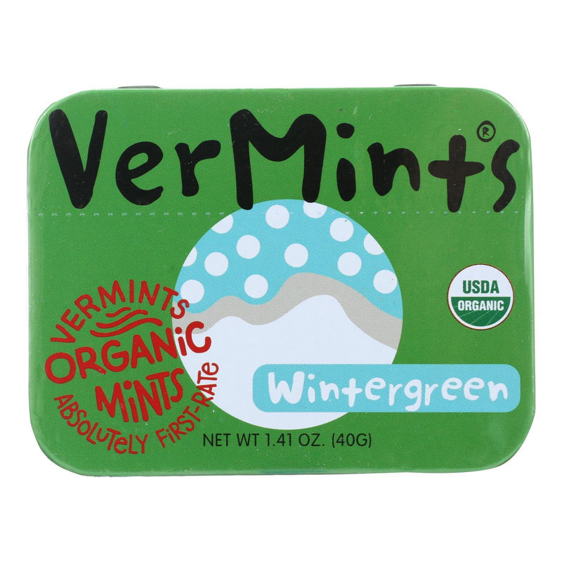 Vermints Breath Mints - All Natural - Wintermint - 1.41 Oz - Case Of 6 - Orca Market