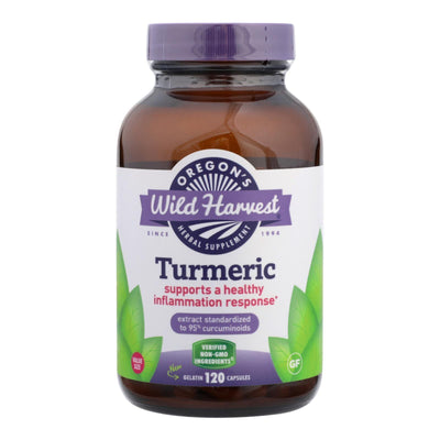 Oregon's Wild Harvest Turmeric Herbal Supplement - 1 Each - 120 Vcap - Orca Market