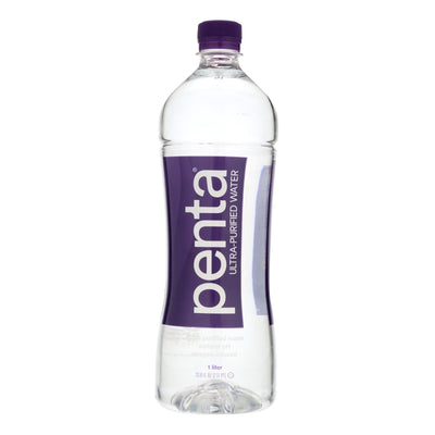 Penta Purified Water Ultra Purified Water - Case Of 12 - 1 Liter - Orca Market