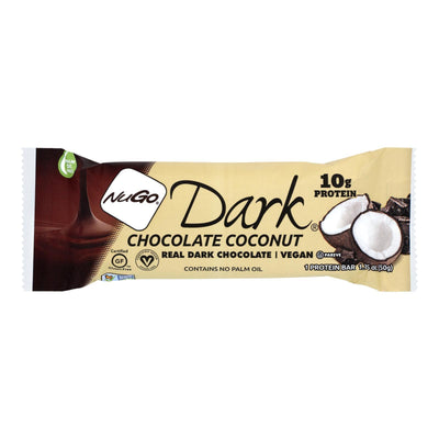 Nugo Nutrition Bar - Nugo Dark - Chocolate Coconut - 1.76 Oz - 1 Case - Orca Market