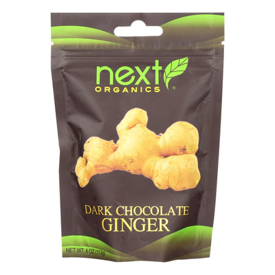 Next Organics Dark Chocolate Ginger - Case Of 6 - 4 Oz - Orca Market