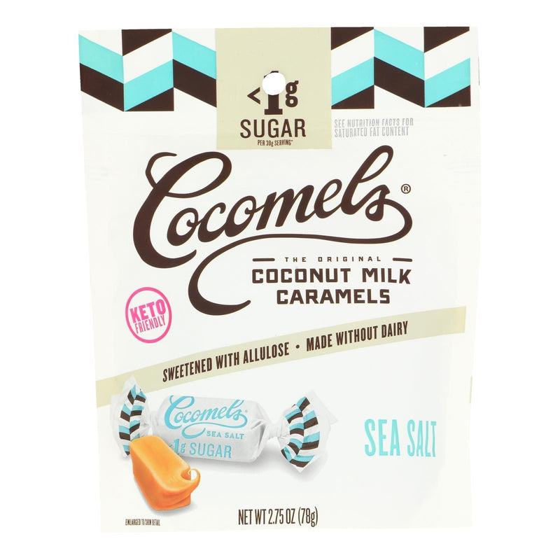 Cocomels - Caramel Coconut Milk Sea Salt Sugar Free - Case Of 6-2.75 Oz - Orca Market