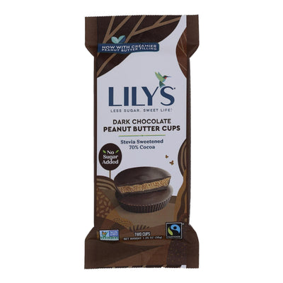 Lilys - Peanut Butter Cup Dark Chocolate 2 Pack - Case Of 12-1.25 Oz - Orca Market