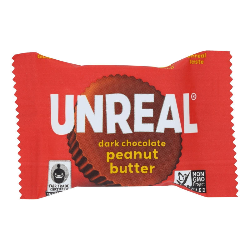 Unreal Dark Chocolate Peanut Butter Cups - 40 Cups - Orca Market