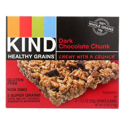 Kind Bar - Granola - Healthy Grains - Dark Chocolate Chunk - 5/1.2 Oz - Case Of 8 - Orca Market