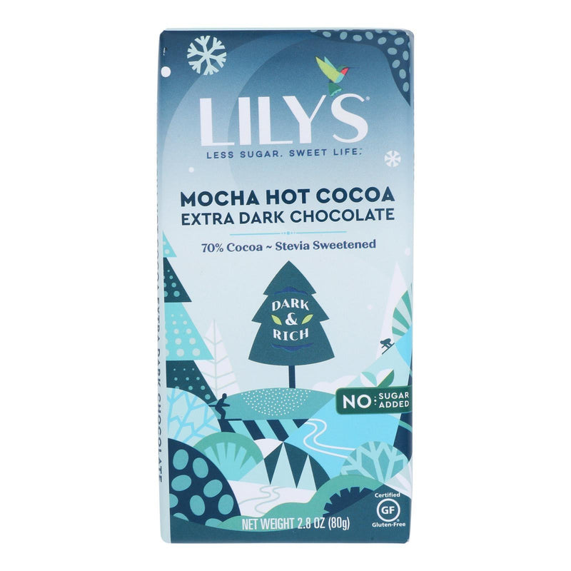 Lilys - Bar Chocolate 70% Dk Hot Cocoa - Case Of 12-2.8 Oz - Orca Market