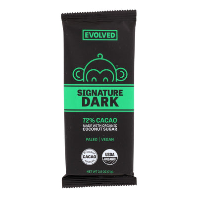 Eating Evolved Chocolate Bar - Signature Dark - Case Of 8 - 2.5 Oz. - Orca Market