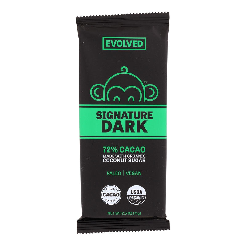 Eating Evolved Chocolate Bar - Signature Dark - Case Of 8 - 2.5 Oz. - Orca Market