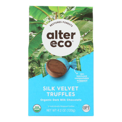 Alter Eco Americas Truffle - Organic - Velvet - 10 Pack - 4.2 Oz - Case Of 8 - Orca Market