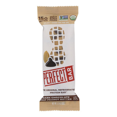 Perfect Bar Dark Chocolate Chip Peanut Butter Perfect Bar - Case Of 8 - 2.3 Oz - Orca Market