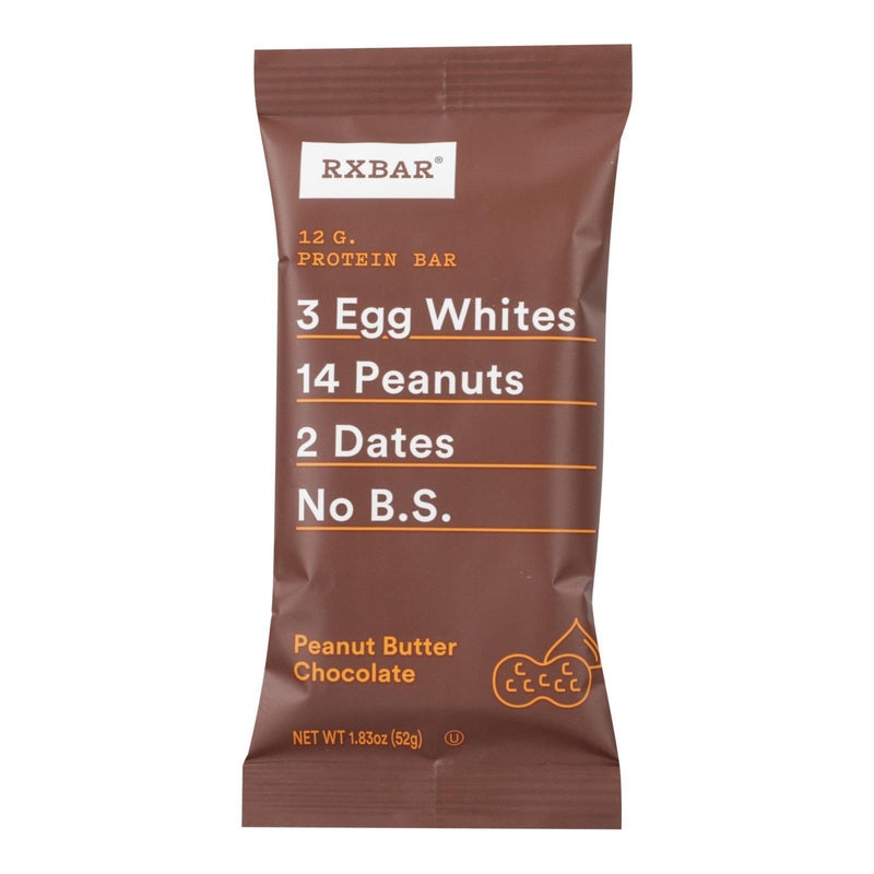 Rxbar - Protein Bar - Chocolate Peanut Butter - Case Of 12 - 1.83 Oz. - Orca Market