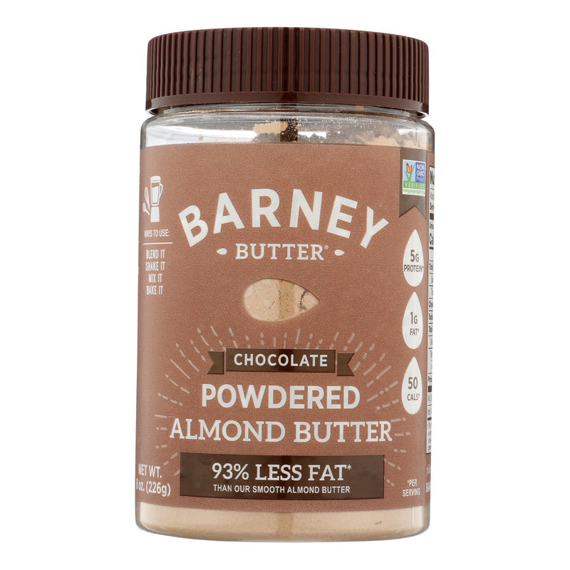 Barney Butter - Powder Almond Butter Chocolate - Case Of 6 - 8 Oz - Orca Market