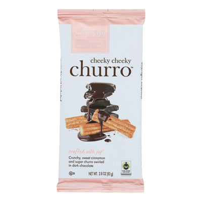 Chuao Chocolatier - Bar Cheeky Cheeky Churro - Case Of 12 - 2.8 Oz - Orca Market