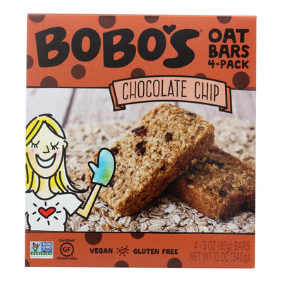 Bobo's Oat Bars - Oat Bar - Chocolate Chip - Case Of 6 - 4 Pk - Orca Market