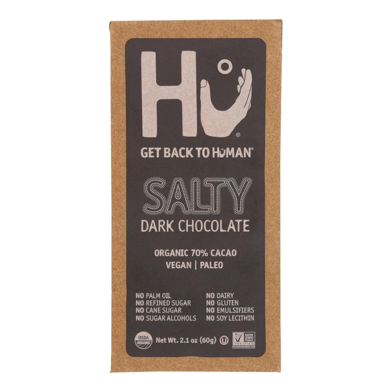 Hu - Dark Chocolate Bar Salty - Case Of 12-2.1 Oz - Orca Market