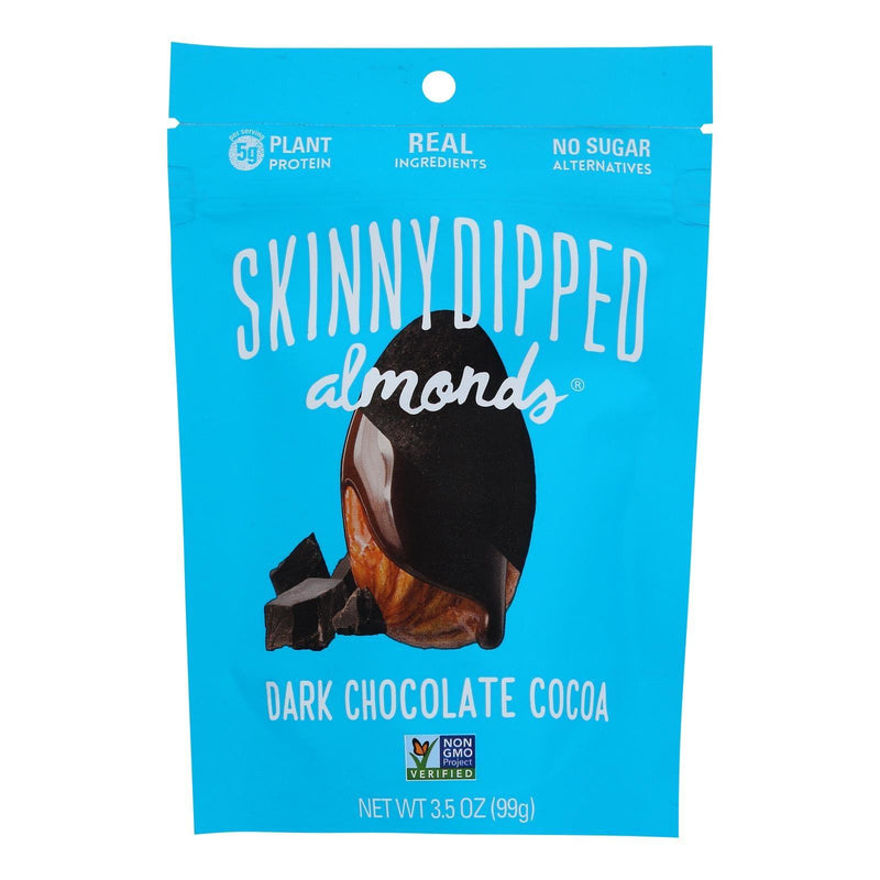 Skinny Dipped Almonds - Dark Chocolate Cocoa - Case Of 10 - 3.5 Oz - Orca Market