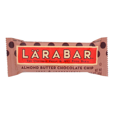 Larabar - Original Fruit And Nut Bar - Almond Butter Chocolate Chip - Case Of 16 - 1.6 Oz. - Orca Market