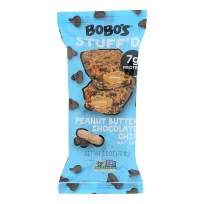 Bobo's Oat Bars - Oat Bar - Peanut Butter Filled Chocolate Chip - Case Of 12 - 2.5 Oz - Orca Market