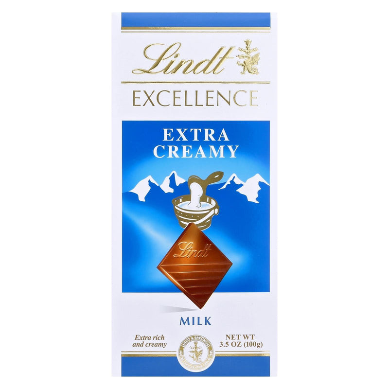 Lindt - Bar Mlk Choc Excel X-crmy - Cs Of 12-3.5 Oz - Orca Market